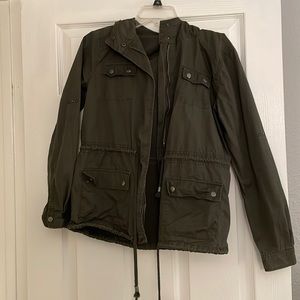 Vintage Green Utility Jacket